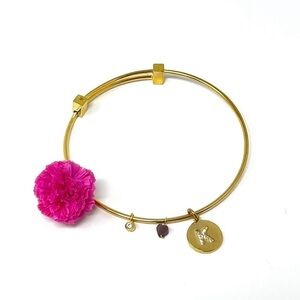 New Anthropologie Monogram Bangle Bracelet K